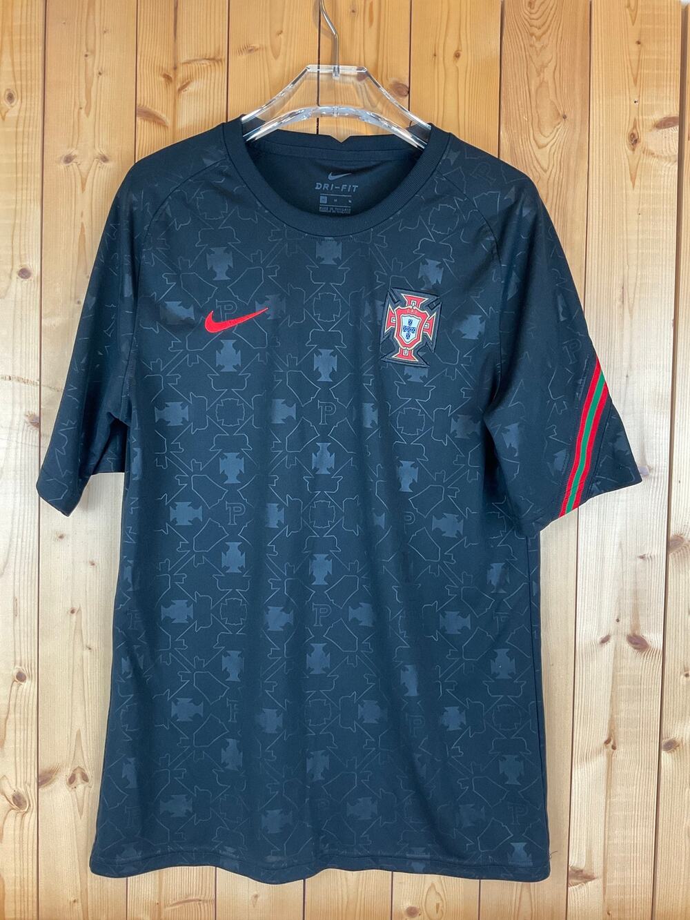 Nike Portugal National Team 2020/21 Pre-Match Jersey, Black - Size M